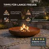 Moodz Feuerschale 120 cm - Feuerschalen für den Garten - Produktbild-Vorschau 6