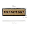 relaxdays 10016754_0 relaxdays Kokosmatte HOME SWEET HOME Voir les images du produit 4