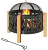 SUGIFT Feuerschale 2-in-1 mit Grillrost, Feuerstelle Produktbild-Vorschau 3