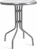 GLÜCKLICHES GRÜN Tisch Metall mit Glas Teller 60 cm, Produktbild-Vorschau 1
