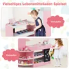COSTWAY Kinder-Einkaufsladen aus Holz mit Theke, Kasse, Produktbild-Vorschau 4