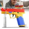 Bausteine Spielzeug Pistole Kinder, DIY-Baustein-Griff-Set Produktbild-Vorschau 2