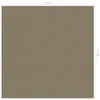vidaXL Tappeto tenda 400x400 cm Taupe Anteprima dell’immagine prodotto 10