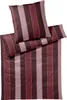 JOOP! Mako-Satin-Bettwäsche-Garnitur Stripes Farbe rouge Produktbild-Vorschau 1