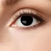 Schwarze Kontaktlinsen Black Witch weich 3 Monate haltbar Kostüm-Zubehör Halloween Fasching Karneval Mottoparty Produktbild-Vorschau