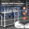 A conveyor belt in an industrial setting with text overlays highlighting features. Produktbild-Vorschau