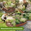 Zestaw obrzeża trawnikowego AREBOS ze stali cortenowej, 10 Podgląd zdjęcia produktu 9