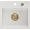 Mexen Milo granitový jednokomorový drez 435 x 410 mm, Náhľad obrázku produktu 1