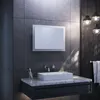 A modern bathroom vanity with a sink and mirror. Náhled obrázku produktu