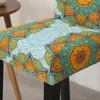 4 stuks elastische stoelhoes, universeel, boheems design, Productafbeelding-voorbeeld 4