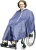 Rollstuhl-Regenponcho ROLKO-rainPRO blau>>>> Produktbild-Vorschau 6