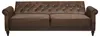 home24 Schlafsofa - Microfaser - Braun Produktbild-Vorschau 10