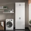 Universalschrank Vicco Ingo Weiß 80 x 182.4 cm mit Produktbild-Vorschau 4