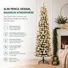 Choinka Black Box Trees Charlton, sztuczna, z ciepłobiałym Podgląd zdjęcia produktu 5