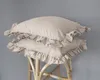 Housses de coussin en coton 40x40 "Pure" avec volants, Voir les images du produit 2