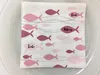 20 Servietten Communion Fishes bordeaux - Fische mit Liebe, Produktbild-Vorschau 2