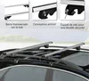 HOMCOM Barres de toit de voiture transversales porte-bagage Voir les images du produit 7