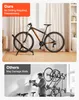 VEVOR - 2 supporti pieghevoli per biciclette, autoportanti, Anteprima dell’immagine prodotto 3