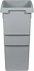 Hailo Seau intérieur 1107229 gris clair 13 litres 258 x 198 Voir les images du produit 2