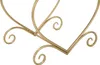 Mauro Ferretti Hocker Herz gold rosa 50x37,5x51,5 cm Produktbild-Vorschau 6