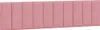 A pink upholstered headboard with vertical channel tufting. Produktbild-Vorschau