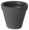 Klassischer runder Blumentopf DBC46 | Anthrazit Produktbild-Vorschau 4