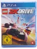 The image shows the front cover of a PlayStation 4 video game case for LEGO 2K Drive. Produktbild-Vorschau