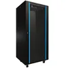 Armadio a rack Extralink 27U 600x600 Nero in piedi Anteprima dell’immagine prodotto 1