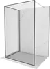 Mexen Kioto Walk-in-Dusche 140 x 120 cm, schwarzes Muster, Voir les images du produit 1
