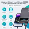 Siltcon Schnelllade-Powerbank 30000 mAh – 22,5 W – 3 Produktbild-Vorschau 13