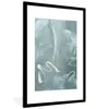 MuchoWow® Gerahmtes Poster Grün - Weiß - Farbe - Malerei Produktbild-Vorschau 7