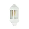 LIVORNO Maritime Außenlampe Wand Aluminium in Weiß Glas Produktbild-Vorschau 4