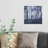 DEQORI Hybrid Leinwand Bild 30x30 cm 'Mystischer Waldtraum' Produktbild-Vorschau 3