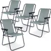 Vilde | Chaise de camping - Chaise pliante - Set - 4 pièces Voir les images du produit 1
