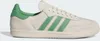 A single Adidas x Pharrell Williams Humanrace Samba sneaker is shown from the side against a white background. Produktbild-Vorschau