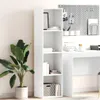 Libreria bianca 40x30x152 cm in materiale ligneo Anteprima dell’immagine prodotto 2