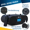 KLIM Boombox B4 Radio mit CD Player + AM/FM Radio, MP3, Produktbild-Vorschau 2
