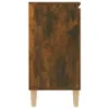 vidaXL Sideboard Räuchereiche 103,5x35x70 cm Holzwerkstoff Produktbild-Vorschau 5