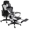 Gaming Stuhl im modernen Racing-Design mit einklappbarer Produktbild-Vorschau 4