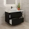 RODAN | Mobile Sotto Lavabo - Nero e Bianco - 80 cm - Con Anteprima dell’immagine prodotto 3