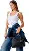 Stylische schwarze Damen-Tasche mit verstellbarem Produktbild-Vorschau 17