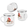Mr. & Mrs. Panda Teetasse Rotkehlchen Schlitten - Weiß - Produktbild-Vorschau 4