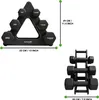 Tunturi Set di manubri in neoprene 3 pezzi + supporto Anteprima dell’immagine prodotto 6