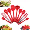 Silikon Küchengeschirr Set, 10 Stück Küchenhelfer Set Produktbild-Vorschau 2