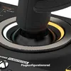 A close-up view of a flight simulator joystick base with illuminated accents. Anteprima dell’immagine prodotto