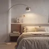 Bogenlampe mit schwerem Marmorsockel 167cm – Moderne Produktbild-Vorschau 9