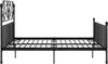 VidaXL 324859, Schwarz, 2,04 m, 2,06 m, 131 cm, 2000 x 2000 Produktbild-Vorschau 3