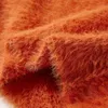 vidaXL Kinderpullover Gestrickt Dunkelorange 140 Produktbild-Vorschau 5