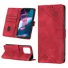 Hülle für Motorola Edge+ 2023 Prägung Flip Leder Produktbild-Vorschau 2