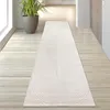 Nowoczesny dywan z motywem łuków – wymiary: 80 x 300 cm Podgląd zdjęcia produktu 1